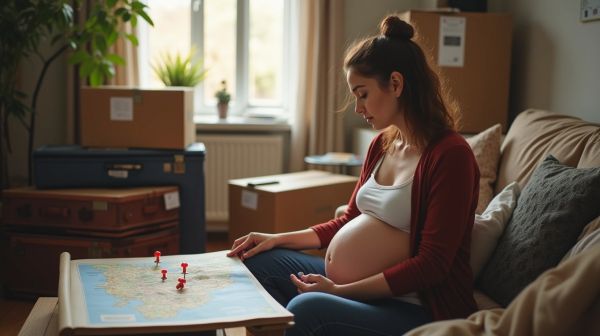 Déménager enceinte : ce qu'il faut planifier à l'avance