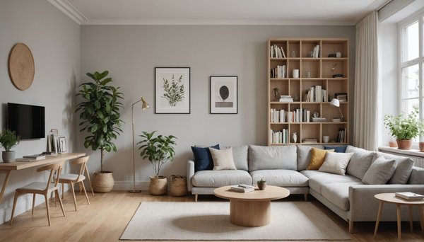 Les 8 astuces pour optimiser l'espace dans un petit appartement serein