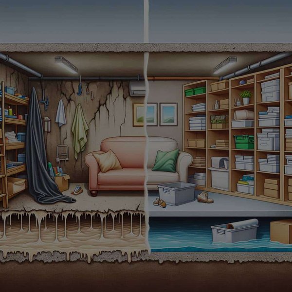 Comment réhabiliter une cave humide en un espace de stockage sûr et sec ?