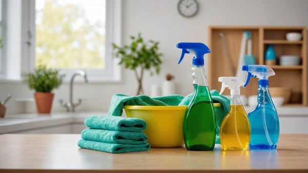 Produits d'entretien écologiques pour une maison saine et propre