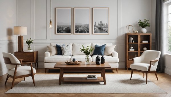 Découvrez des meubles bois et blanc pour un intérieur lumineux